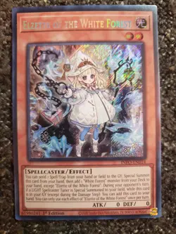 Nice Yugioh Holo Card Lot Jinzo Elzette of the White Forest Vampire Lord & More - Image 4