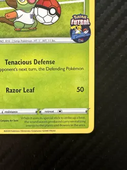 Pokemon Card Grookey On The Ball 003/005 Futsal Promo Non Holo Rare NM - Image 4