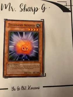 THOUSAND NEEDLES - DCR-028 ENGLISH Yu-Gi-Oh! CARD COMMON KONAMI DARK CRISIS 2003 - Image 2