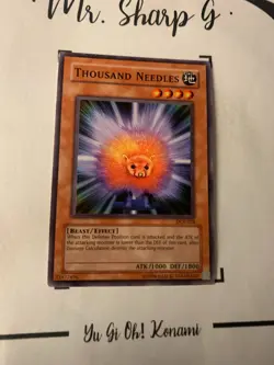 THOUSAND NEEDLES - DCR-028 ENGLISH Yu-Gi-Oh! CARD COMMON KONAMI DARK CRISIS 2003 - Image 4