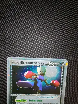 Pokemon card-Rocket HITMONCHAN EX 98/109-Set Team Rocket Returns-Near Mint - Image 3