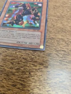 Yu-Gi-Oh! Invasion of Chaos Strike Ninja IOC-007 1st Edition Trading Card LP - Image 2