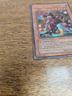 Yu-Gi-Oh! Invasion of Chaos Strike Ninja IOC-007 1st Edition Trading Card LP - Image 3