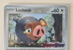 Pokemon TCG - Lechonk 154/198 - Scarlet & Violet Sealed Promo STAMPED Card - Image 2
