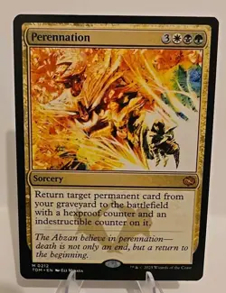 Perennation MTG Tarkir: Dragonstorm Regular - Image 1