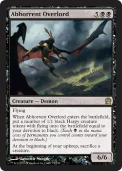 Abhorrent Overlord - Light Play MTG Theros - Image 1