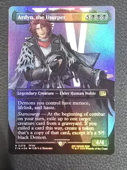 Mint/Near-Mint, English - 1 x MTG Ardyn, the Usurper (0379) - Foil - Borderless - Image 1