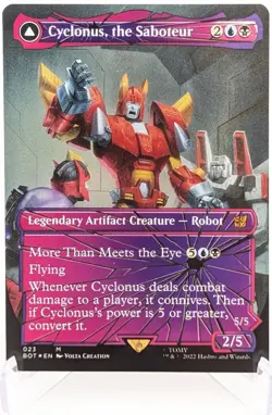 Mtg - Cyclonus, the Saboteur - Shattered Glass - Foil - NM - Image 1