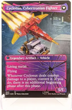 Mtg - Cyclonus, the Saboteur - Shattered Glass - Foil - NM - Image 2