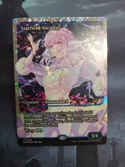 Starfield Vocalist (Showcase) (Fracture Foil) Edge of Eternities Foil MTG - Image 2