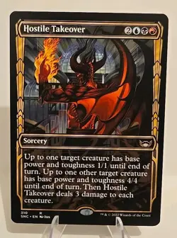 Hostile Takeover (Showcase) MTG Streets of New Capenna Regular - Image 1