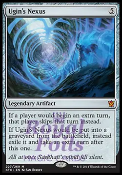 Ugin's Nexus 1x FOIL KTK MTG Khans of Tarkir Mythic NM artifact - Image 1