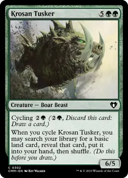 MTG Krosan Tusker - 302 / English / Near Mint - Image 1