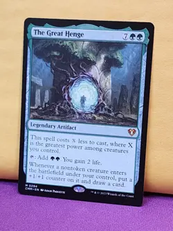 1x The Great Henge, NM, Commander Masters (CMM), Magic: the Gathering, MtG - Image 2