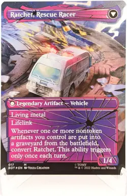Mtg - Ratchet, Field Medic - Foil - Shattered Glass NM - #1 - Image 2