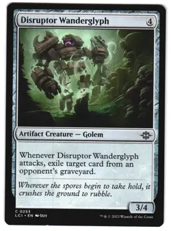 Disruptor Wanderglyph 253 The Lost Caverns of Ixalan NM MTG - Image 1