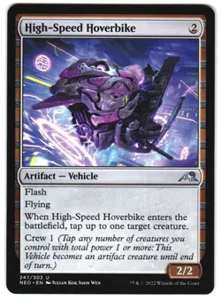 High-Speed Hoverbike 247 Kamigawa: Neon Dynasty NM MTG - Image 1