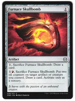 Furnace Skullbomb 228 Phyrexia: All Will Be One NM MTG - Image 1