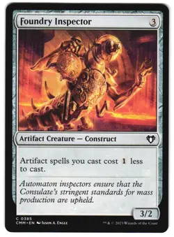Foundry Inspector 385 Commander Masters NM MTG - Image 1