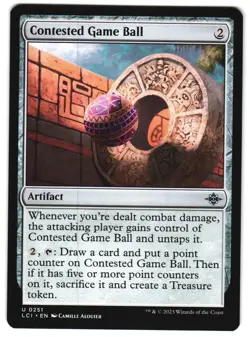 Contested Game Ball 251 The Lost Caverns of Ixalan NM MTG - Image 1