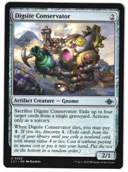 Digsite Conservator 252 The Lost Caverns of Ixalan NM MTG - Image 1