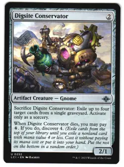 Digsite Conservator 252 The Lost Caverns of Ixalan NM MTG - Image 1