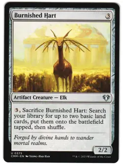 Burnished Hart 373 Commander Masters NM MTG - Image 1