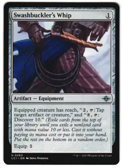 Swashbuckler's Whip 263 The Lost Caverns of Ixalan NM MTG - Image 1