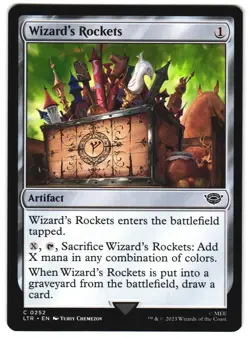 Wizard's Rockets 252 The Lord of the Rings: Tales of Middle-Earth NM MTG - Image 1