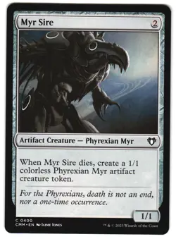 Myr Sire 400 Commander Masters NM MTG - Image 1