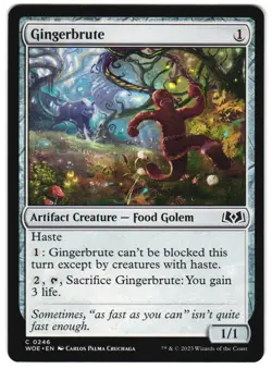 Gingerbrute 246 Wilds of Eldraine NM MTG - Image 1