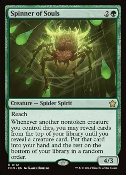 1x Spinner of Souls - Foil - Foundations - Near Mint, English - MTG! - Image 1