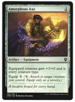 Amorphous Axe 295 Commander Legends NM MTG - Image 1