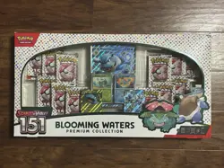 Pokemon Scarlet & Violet 151 Blooming Waters Premium Collection Box New Sealed - Image 1