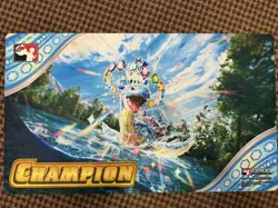 Official Play! Terastral Lapras Pokemon TCG League Cup Champion Playmat - Image 1