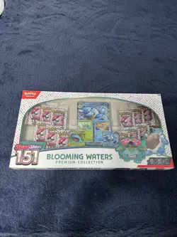 Pokemon TCG Scarlet & Violet 151 BLOOMING WATERS PREMIUM COLLECTION *SEALED~NEW! - Image 1