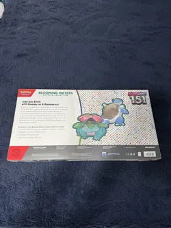 Pokemon TCG Scarlet & Violet 151 BLOOMING WATERS PREMIUM COLLECTION *SEALED~NEW! - Image 2