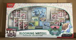 Pokemon TCG Scarlet & Violet 151 BLOOMING WATERS PREMIUM COLLECTION *SEALED~NEW! - Image 1