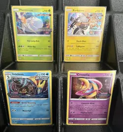 Lot Of 4 Pokemon TCG Pre-Release Promos - Chilling Reign & Forbidden Light - Image 1