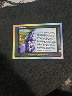 Pokemon Topps EP19 The Ghost of Maiden Peak TV Animation Blue Logo - Image 2