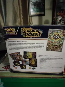 Pokemon TCG Surging Sparks Elite Trainer Box ETB SV08 BRAND NEW SEALED (9) PACKS - Image 2