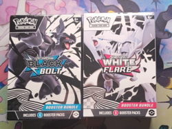 Pokemon Black Bolt and White Flare Booster Bundle Set of 2 Sealed Ships Today - Image 1