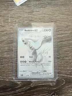 Reshiram EX 173/086 - White Flare English Pokemon Black-White Rare BWR- Mint/NM - Image 1
