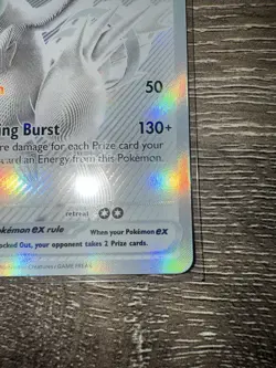 Reshiram EX 173/086 - White Flare English Pokemon Black-White Rare BWR- Mint/NM - Image 5