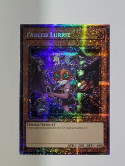 Yugioh Fabled Lurrie BLMM-EN104 Starlight Rare 1st Edition NM - Image 1