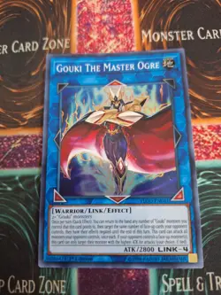 Yugioh Gouki The Master Ogre FLOD-EN041 Super Rare 1st Edition Near Mint - Image 1