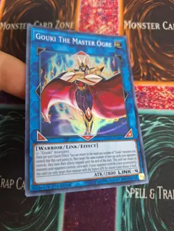 Yugioh Gouki The Master Ogre FLOD-EN041 Super Rare 1st Edition Near Mint - Image 2