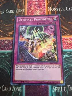 Yugioh Ultimate Providence BOSH-EN081 Secret Rare 1st Edition Near Mint - Image 1
