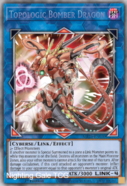 Yugioh! Mega Tins 2025 PREORDER 1x StR Topologic Bomber Dragon - Image 1