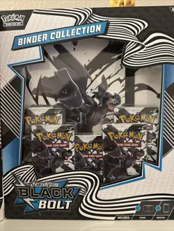 Pokemon Black Bolt and White Flare Binder Collection Bundle Set of 2 - Image 3